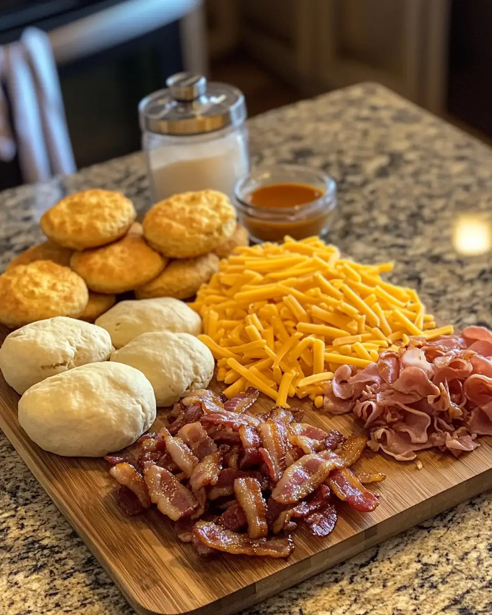 Ingredients for Explode Your Taste Buds with the Ultimate Maple Bacon Cheeseburger Bomb