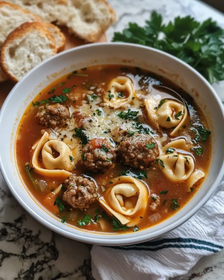 Warm Up with a Hearty Meatball Tortellini Soup Recipe - Featured Image