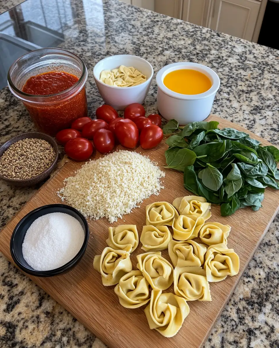 Ingredients for Warm Up with a Hearty Meatball Tortellini Soup Recipe