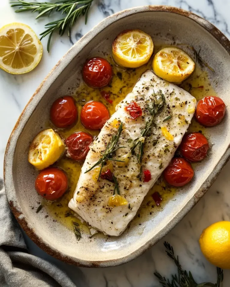 Mediterranean Baked Fish: A Flavorful Journey to the Sunny Shores - Featured Image