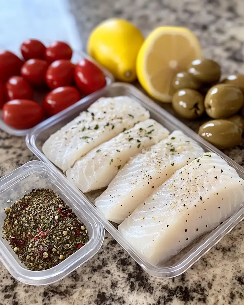 Ingredients for Mediterranean Baked Fish: A Flavorful Journey to the Sunny Shores