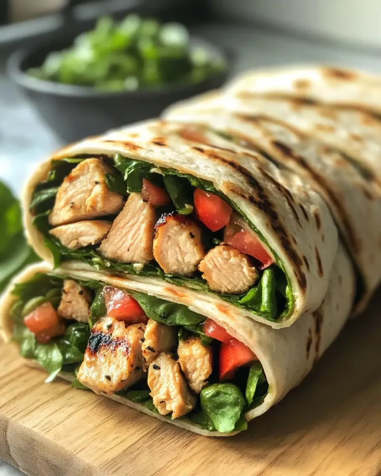 Mediterranean Chicken Wraps: A Flavorful Journey to the Sunny Coast - Featured Image