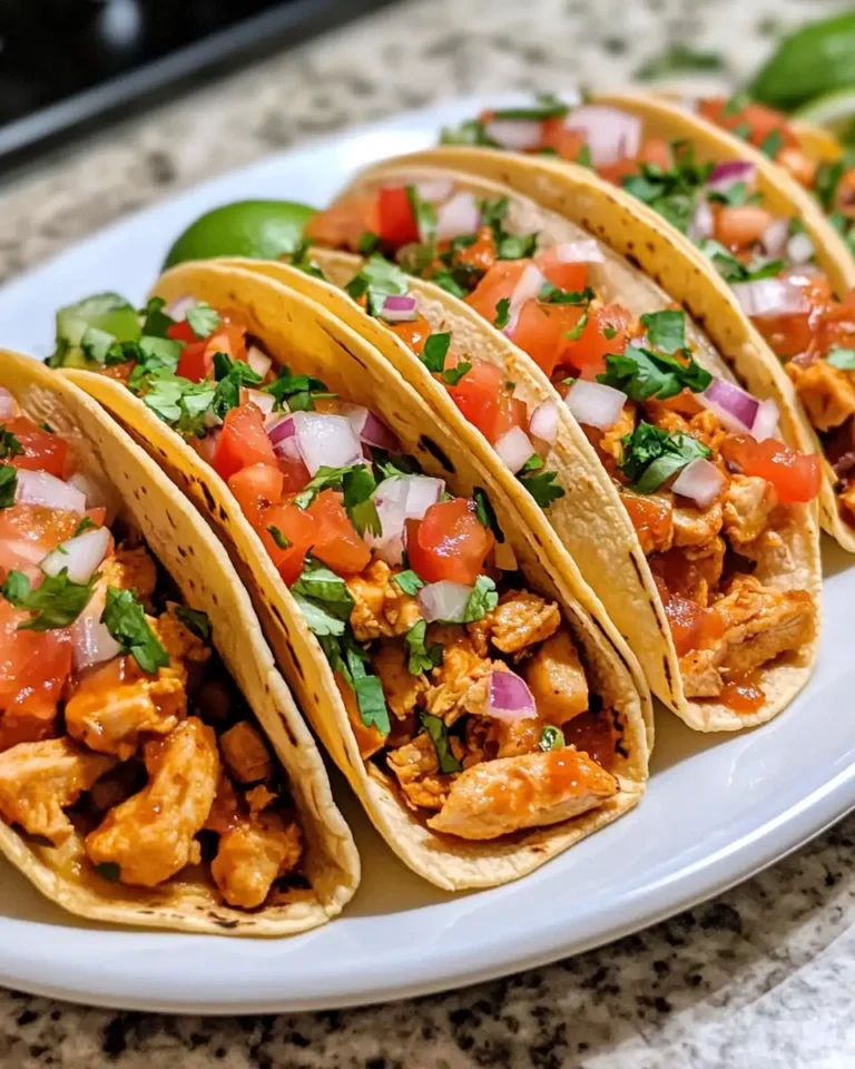 Tiny Taco Triumphs: Irresistible Mini Baked Chicken Tacos - Featured Image