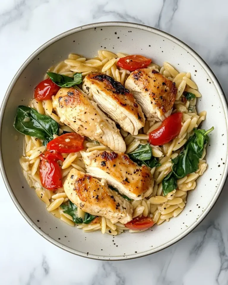 Savor the Flavor: Monterey Chicken One Pan Orzo Delight - Featured Image