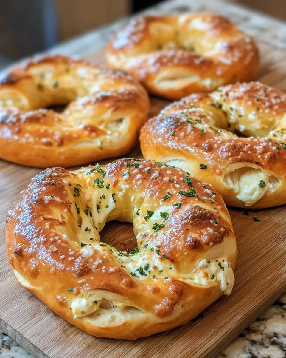 Final dish - Gooey Goodness: Discover the Ultimate Mozzarella Stuffed Soft Pretzels