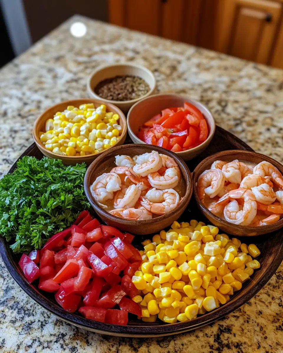 Ingredients for Savor the Essence of the Bayou: New Orleans Shrimp and Corn Bisque Extravaganza