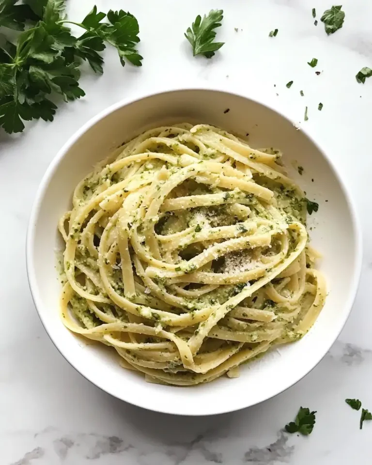 One Pot Wonder: Indulge in Creamy Pesto Sauce Pasta - Featured Image