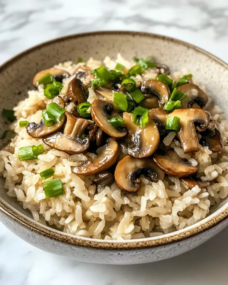 Savory Simplicity: One-Pot Soy Sauce Mushroom Rice Delight - Featured Image