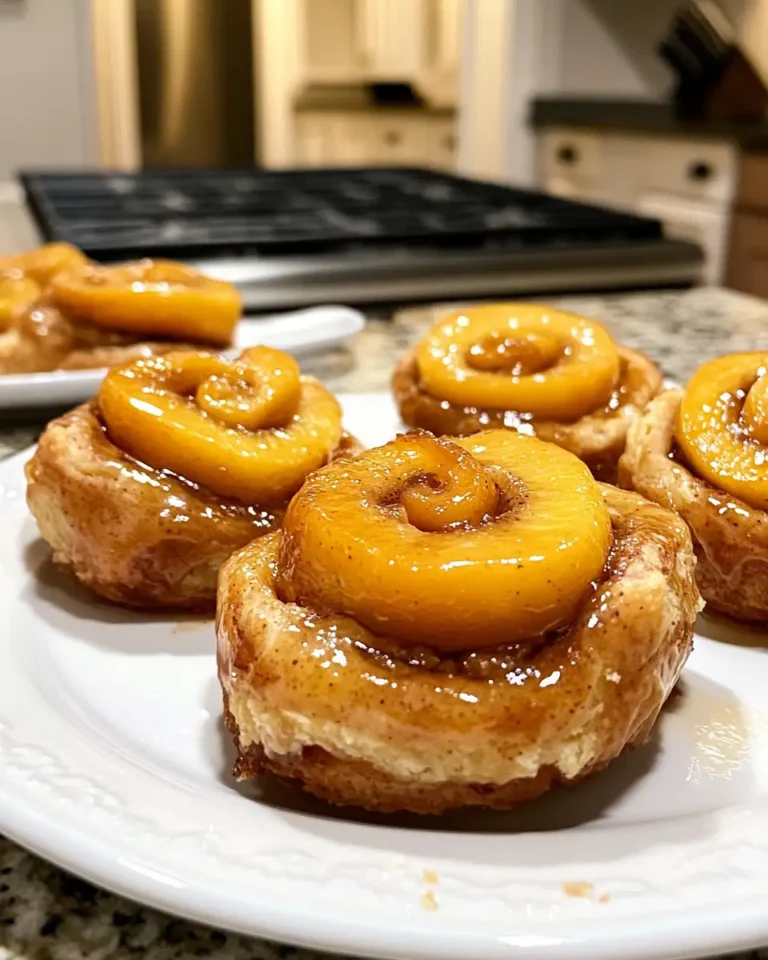 Heavenly Peach Pie Cinnamon Rolls: A Sweet Twist on a Classic Treat - Featured Image