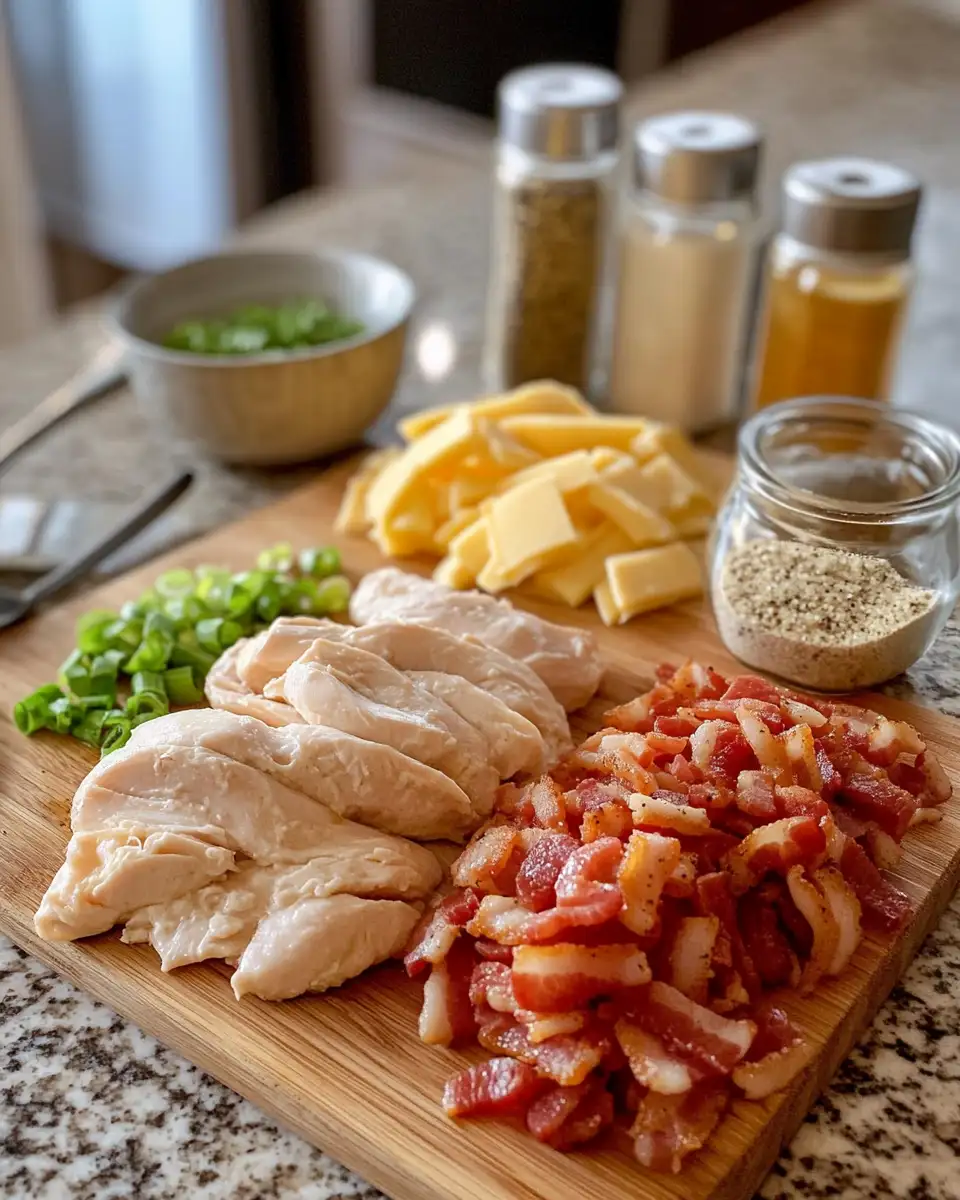Ingredients for Spice Up Your Dinner with Irresistible Pepper Jack Crack Chicken