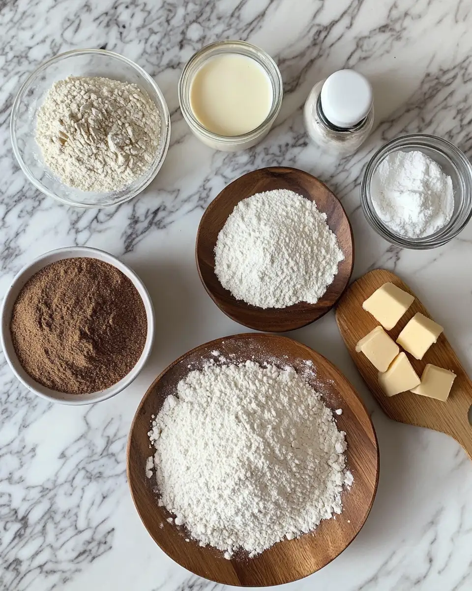 Ingredients for Heavenly Pumpkin Butter Cinnamon Rolls to Satisfy Your Fall Cravings