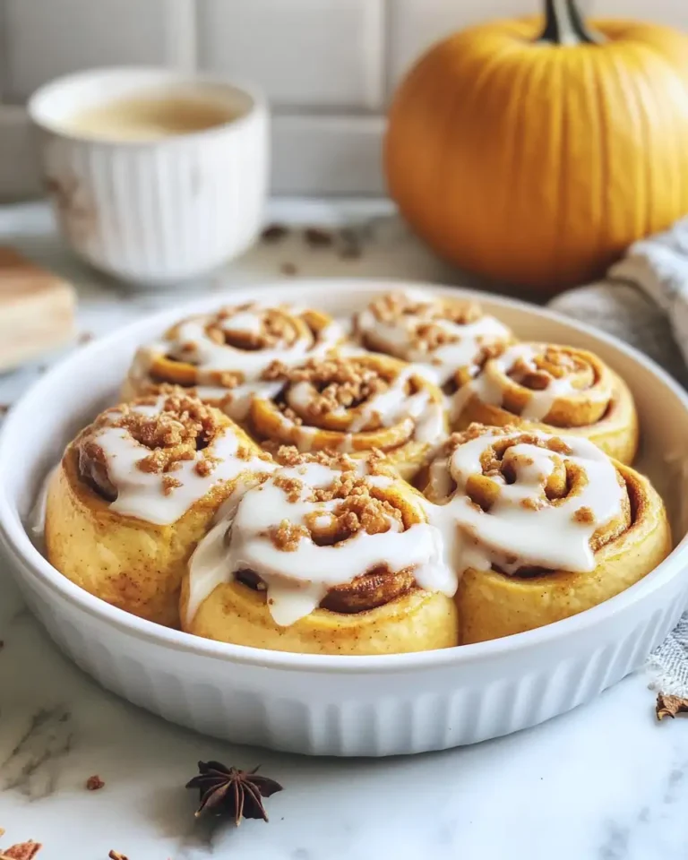 Irresistible Pumpkin Cinnamon Rolls: A Cozy Autumn Treat - Featured Image