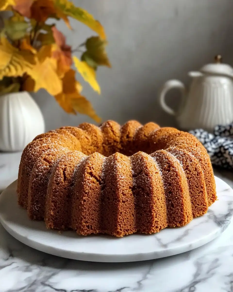Final dish - Autumn Bliss: Indulge in the Perfect Pumpkin Coffee Cake