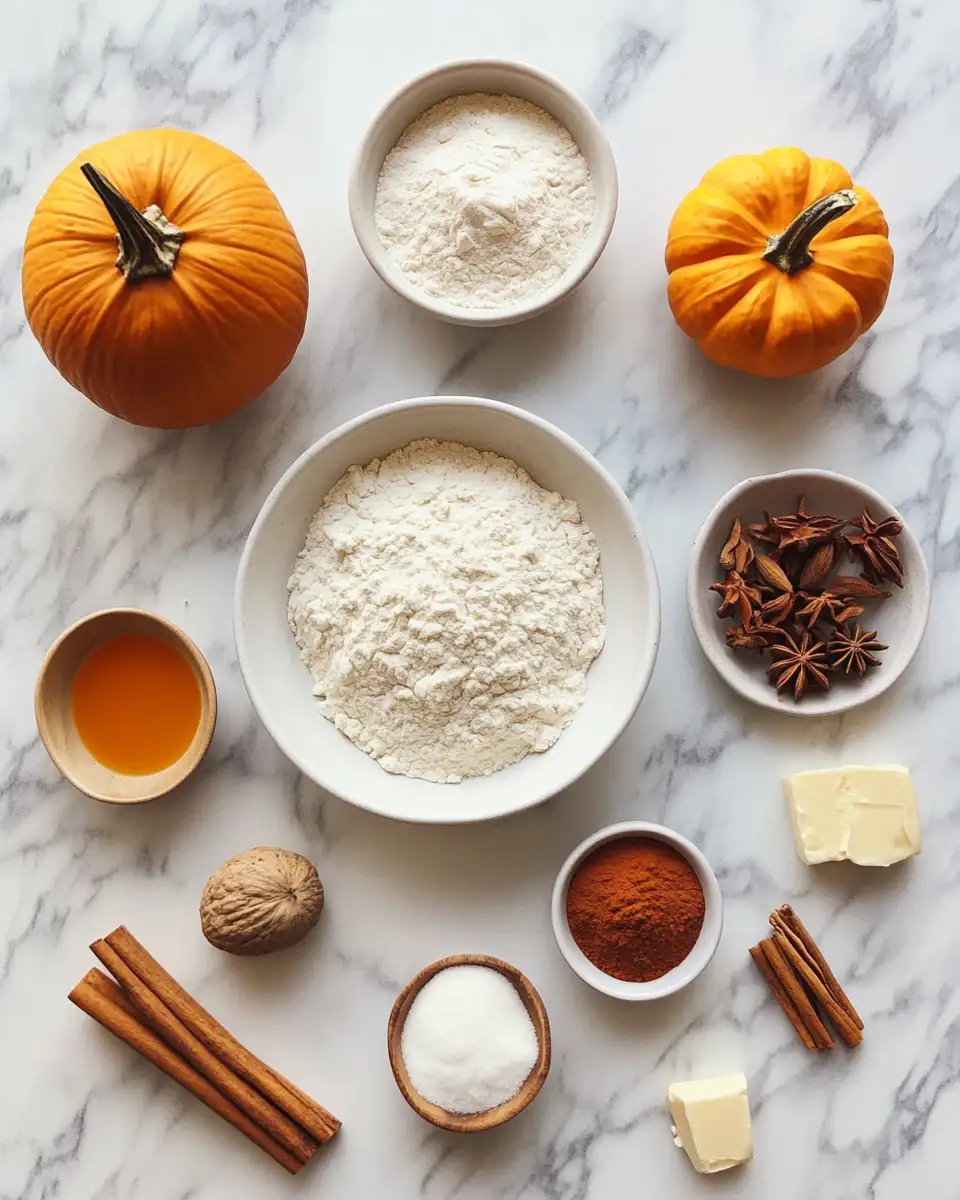 Ingredients for Pumpkin Spice Sugar Cookies: A Sweet Taste of Fall