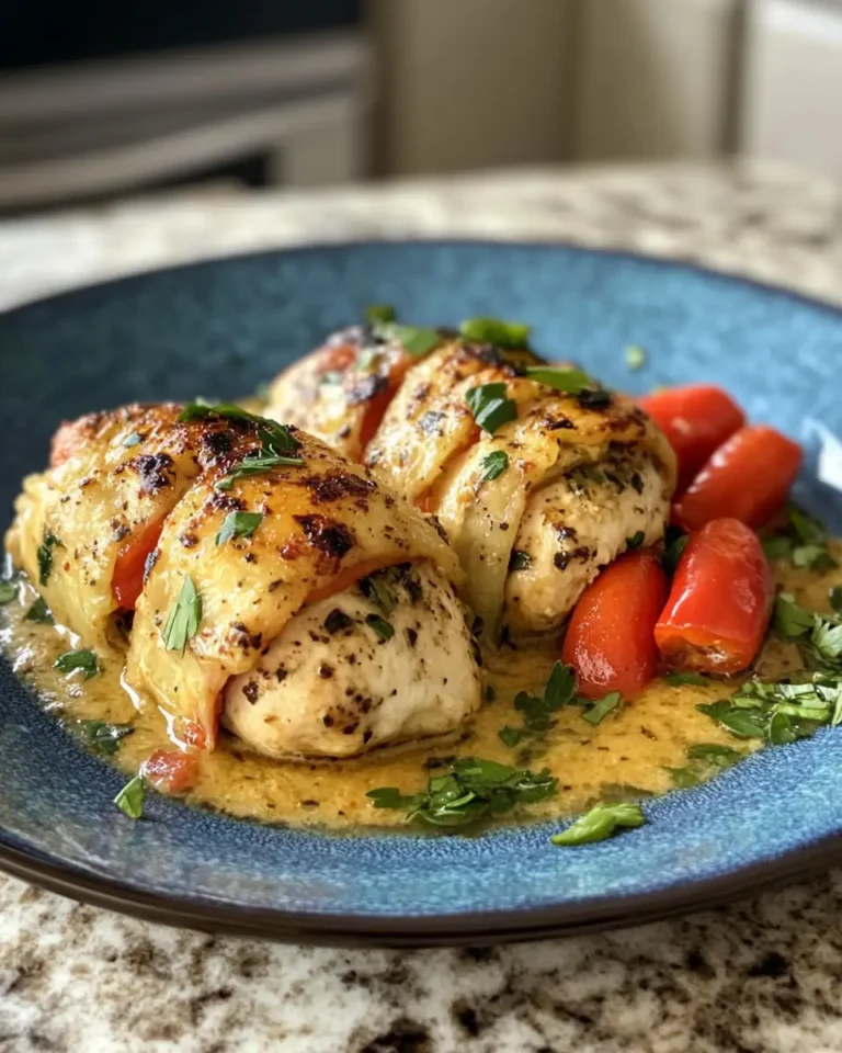 Savor the Flavor: Roasted Red Pepper Stuffed Chicken Delight - Featured Image