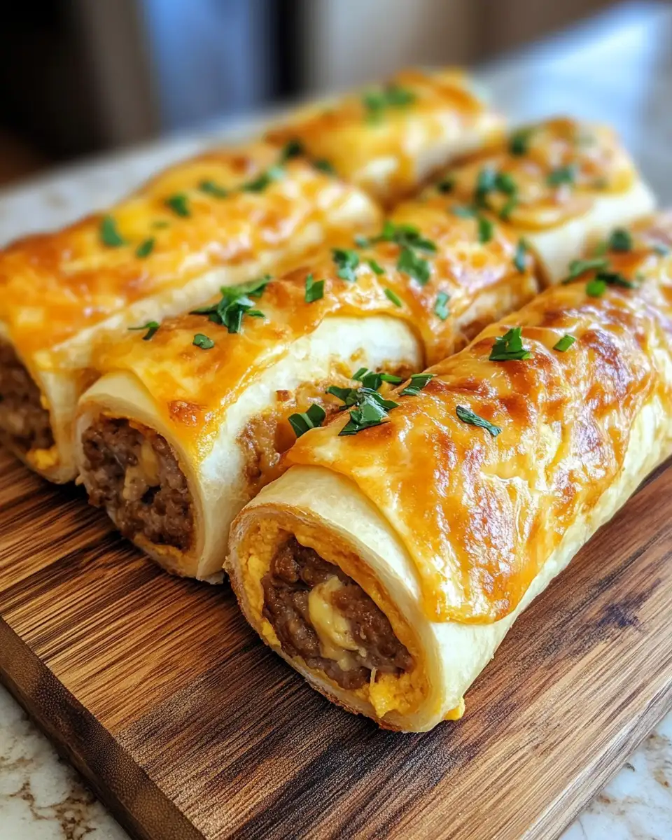 Final dish - Rise and Shine with Delicious Sausage Egg and Cheese Breakfast Roll-Ups