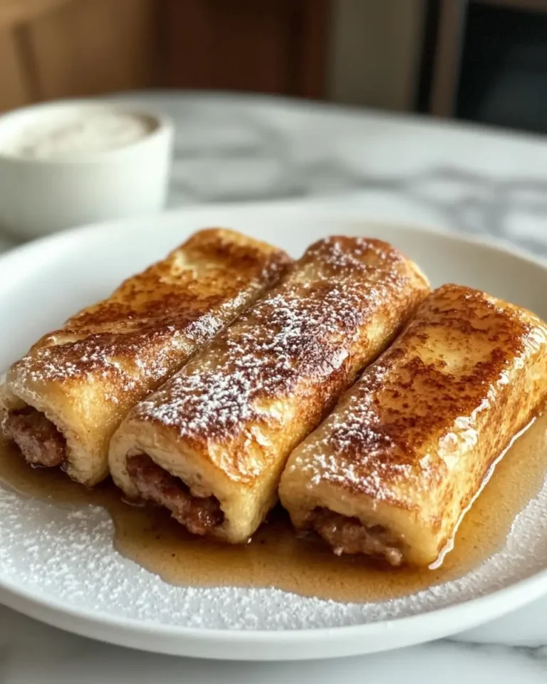 Sizzling Sausage French Toast Roll-Ups: A Breakfast Revolution - Featured Image