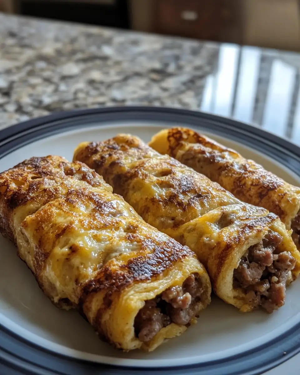 Final dish - Sizzling Sausage French Toast Roll-Ups: A Breakfast Revolution
