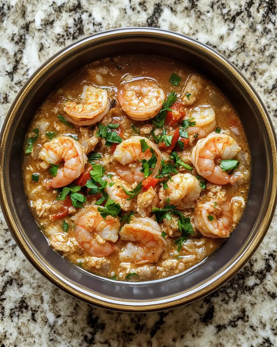 Final dish - Savor the Flavors of Shrimp and Crab Gumbo Bliss