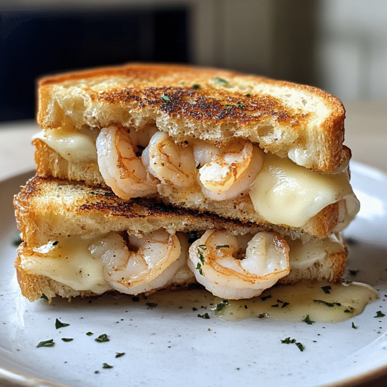 Shrimp Grilled Cheese on Garlic Bread: A Decadent Twist on a Classic Favorite - Featured Image