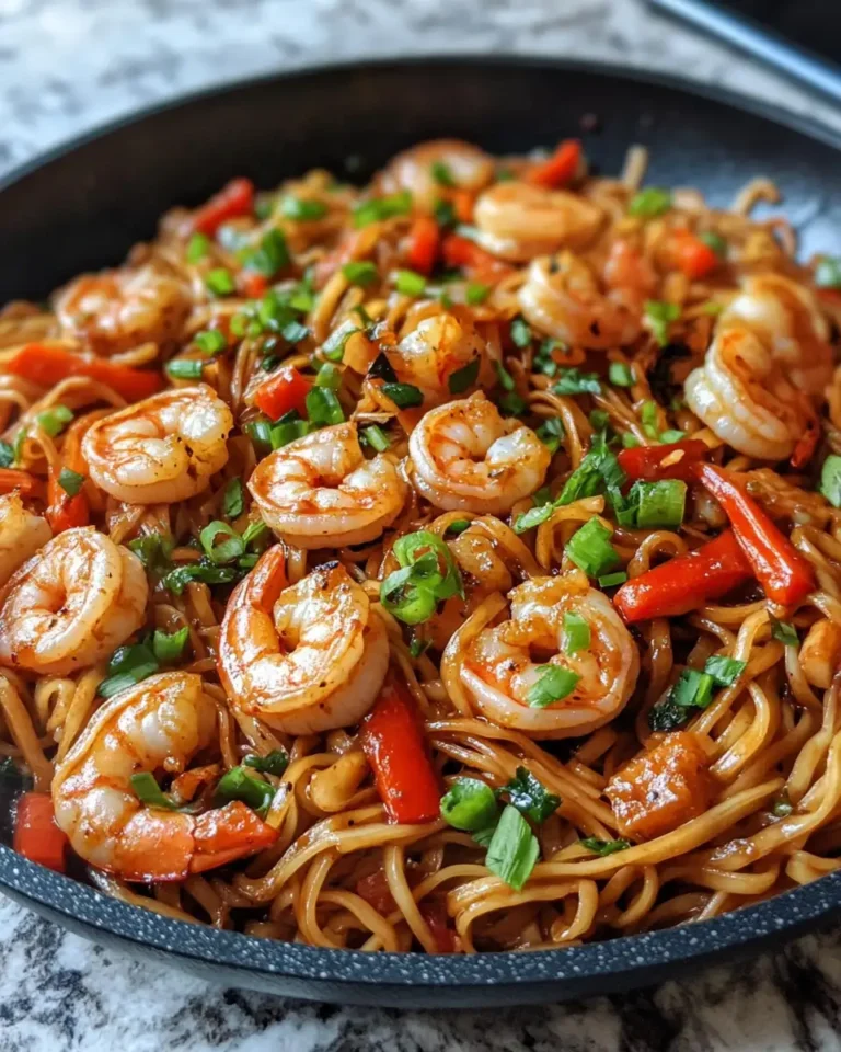 Sizzling Shrimp Stir Fry with Noodles for a Flavorful Feast - Featured Image