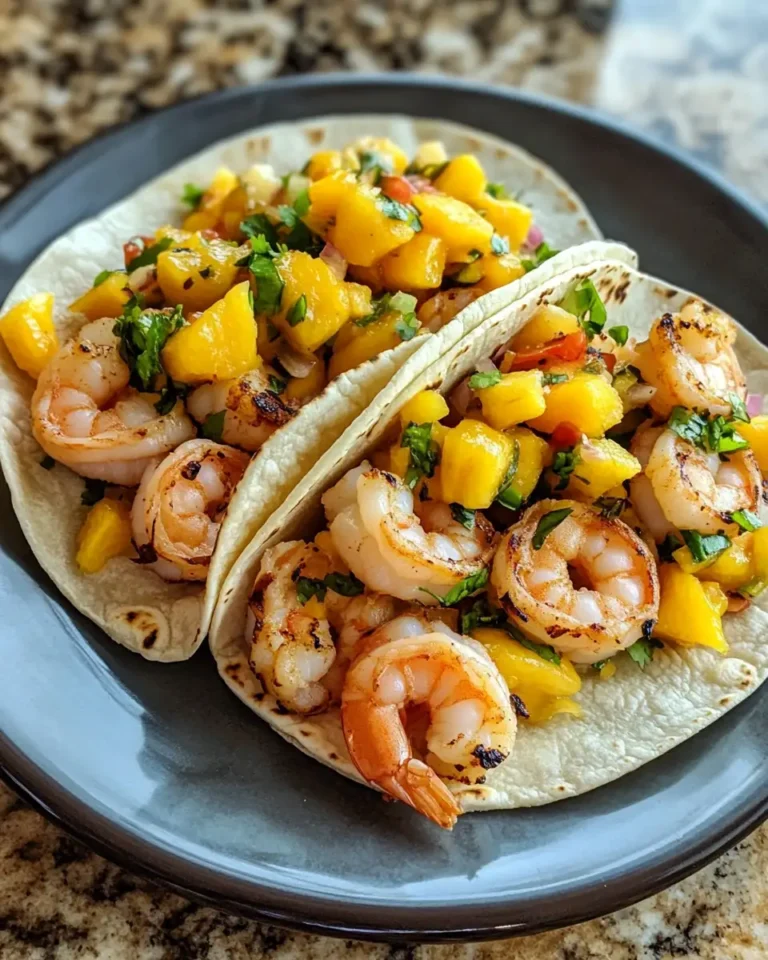 Zesty Shrimp Tacos with Mango Salsa: A Tropical Twist on Taco Night - Featured Image