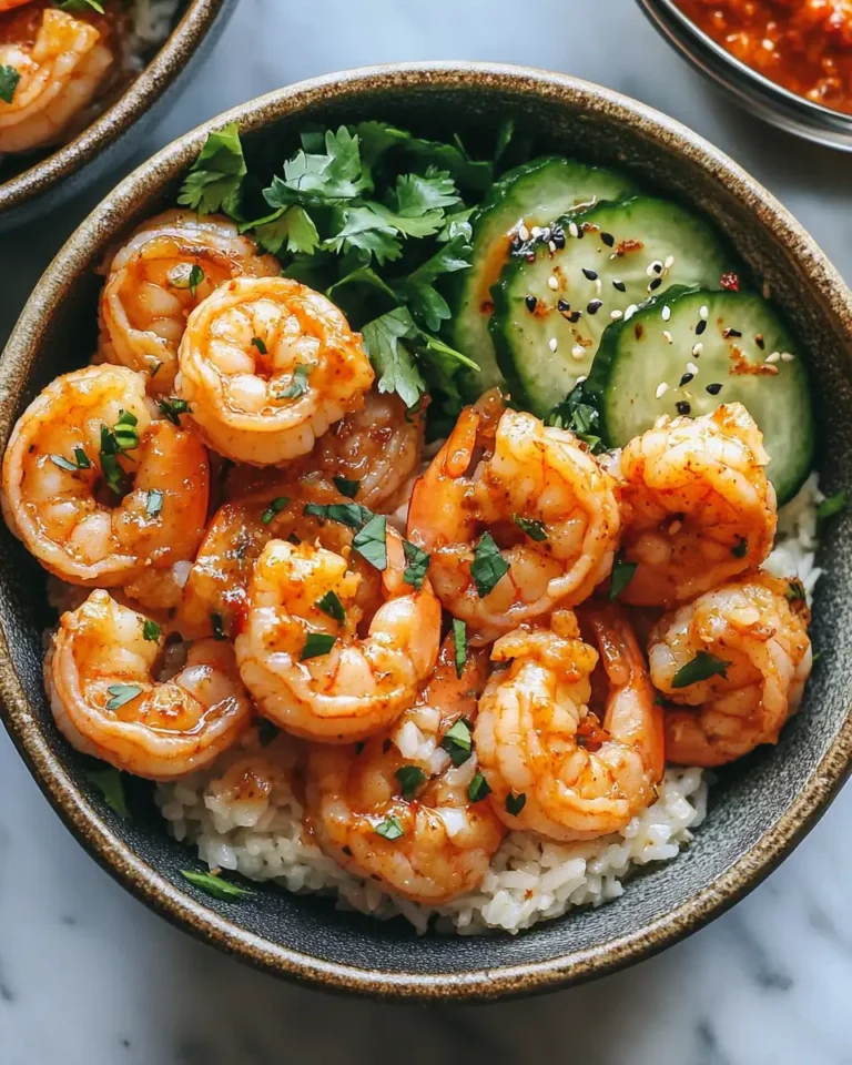 Spice Up Your Dinner with Irresistible Spicy Mayo Shrimp and Rice Bowls - Featured Image