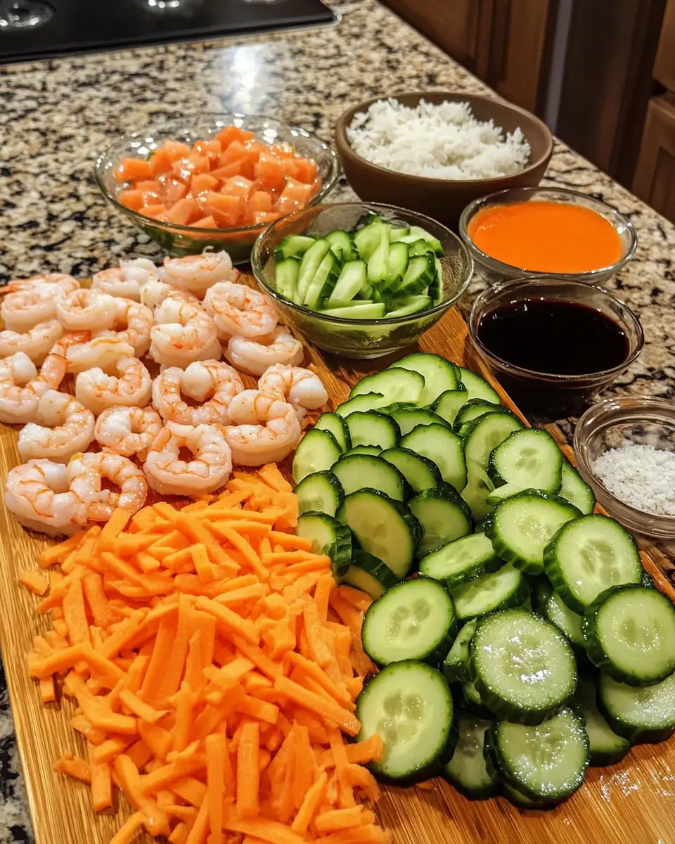 Ingredients for Spice Up Your Dinner with Irresistible Spicy Mayo Shrimp and Rice Bowls