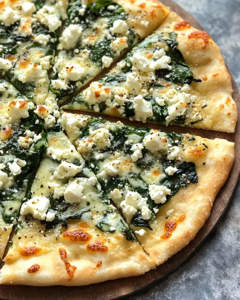 Elevate Your Pizza Night with Spinach and Feta Flatbread Delight - Featured Image