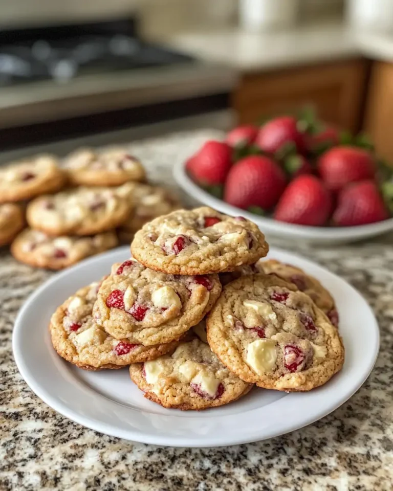 Irresistible Strawberry Cheesecake Cookies That Will Sweeten Your Day - Featured Image