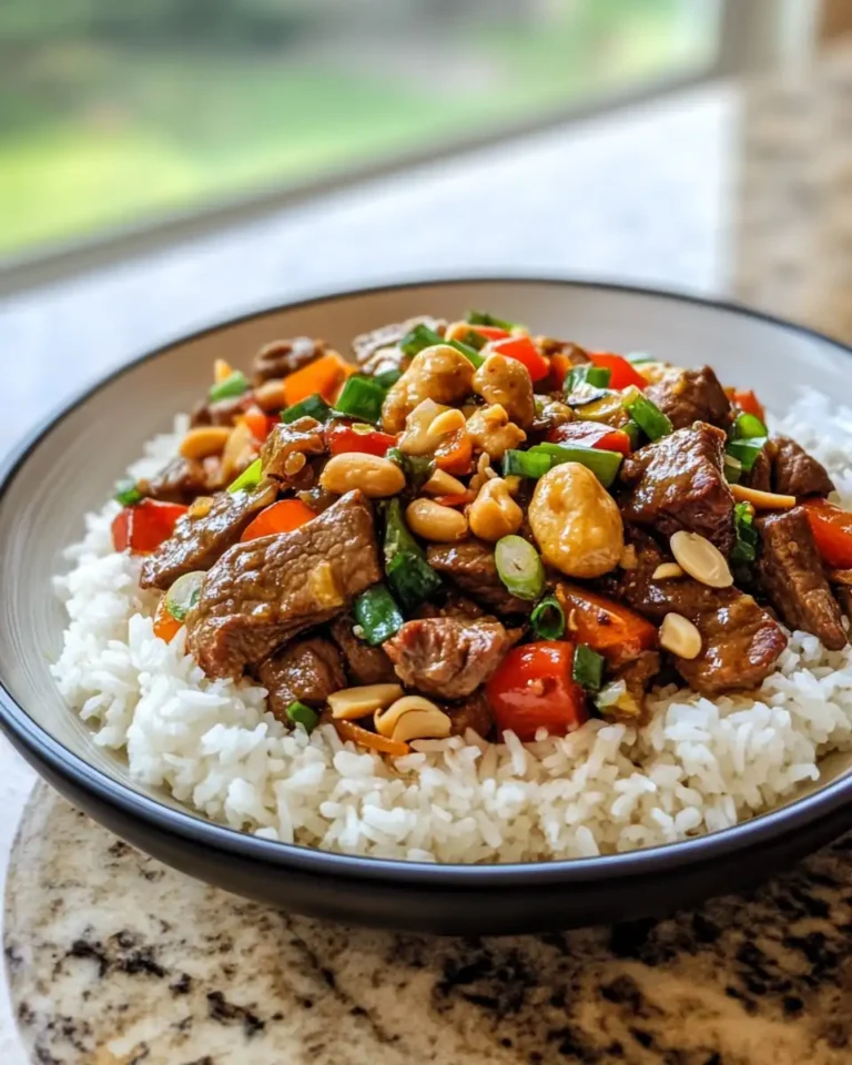 Savory Sensations: Discover the Irresistible Thai Peanut Beef - Featured Image