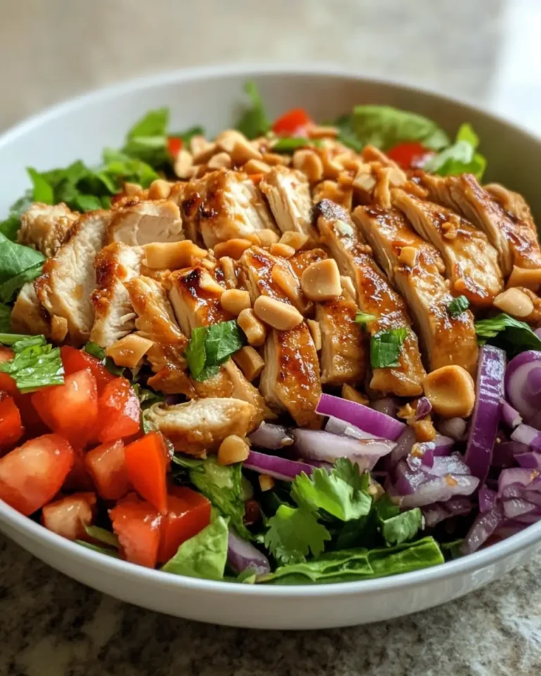 Zesty Thai Peanut Chicken Salad: A Flavorful Adventure - Featured Image