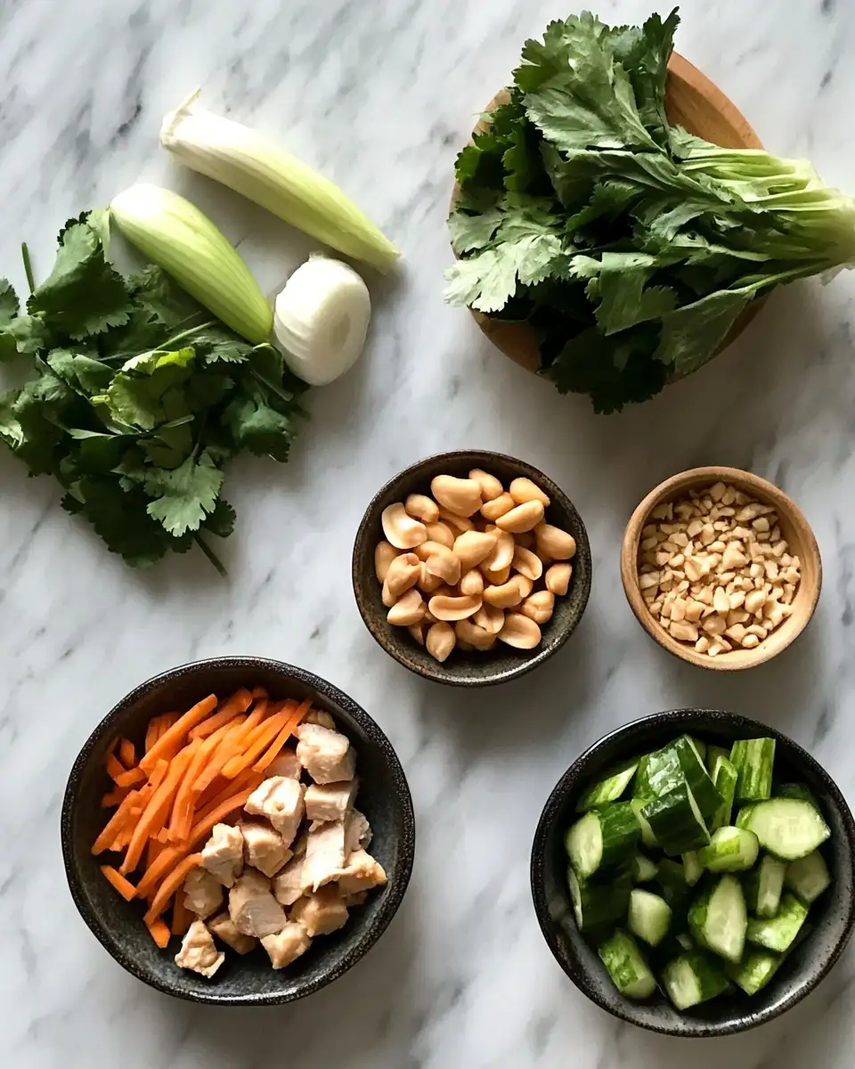 Ingredients for Spice Up Your Lunch Routine with Thai Peanut Chicken Wraps