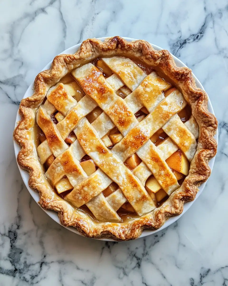 Final dish - Irresistible Apple Slab Pie: Your New Favorite Fall Dessert