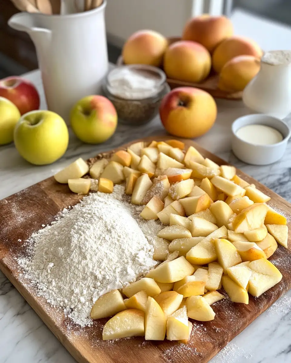 Ingredients for Irresistible Apple Slab Pie: Your New Favorite Fall Dessert