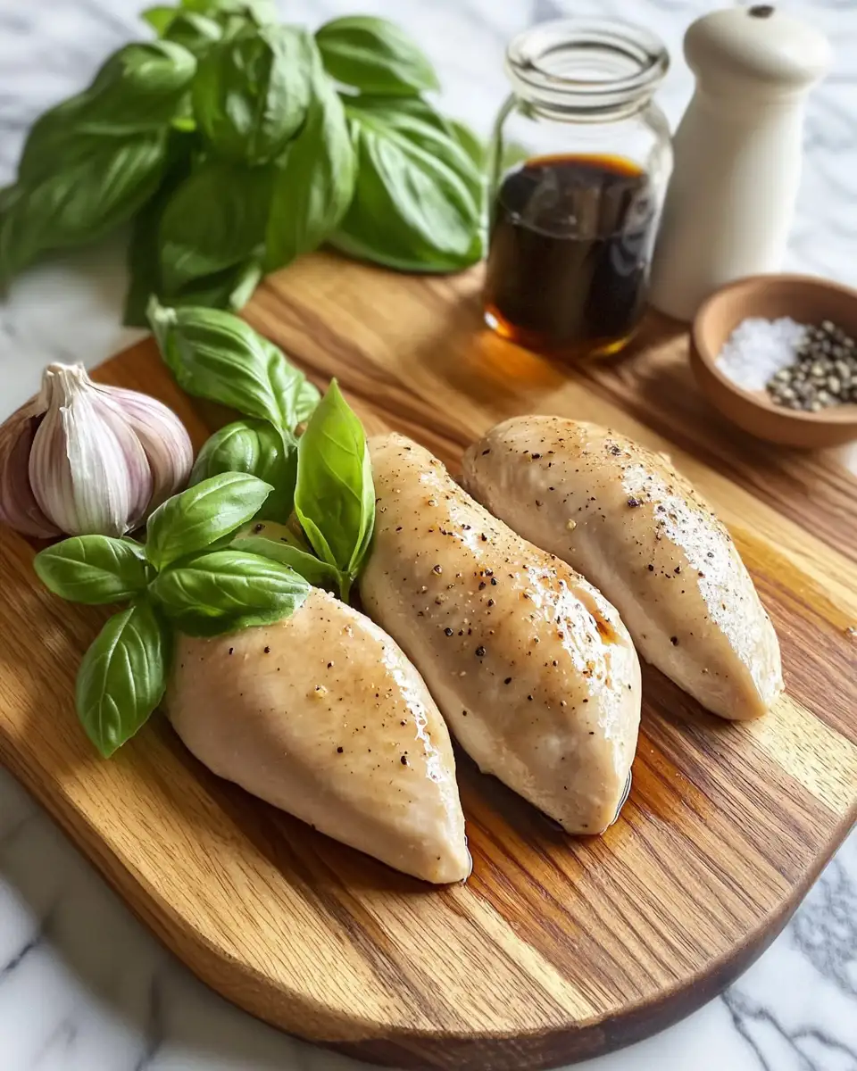 Ingredients for Savor the Flavor: Irresistible Balsamic Baked Chicken Breast Delight