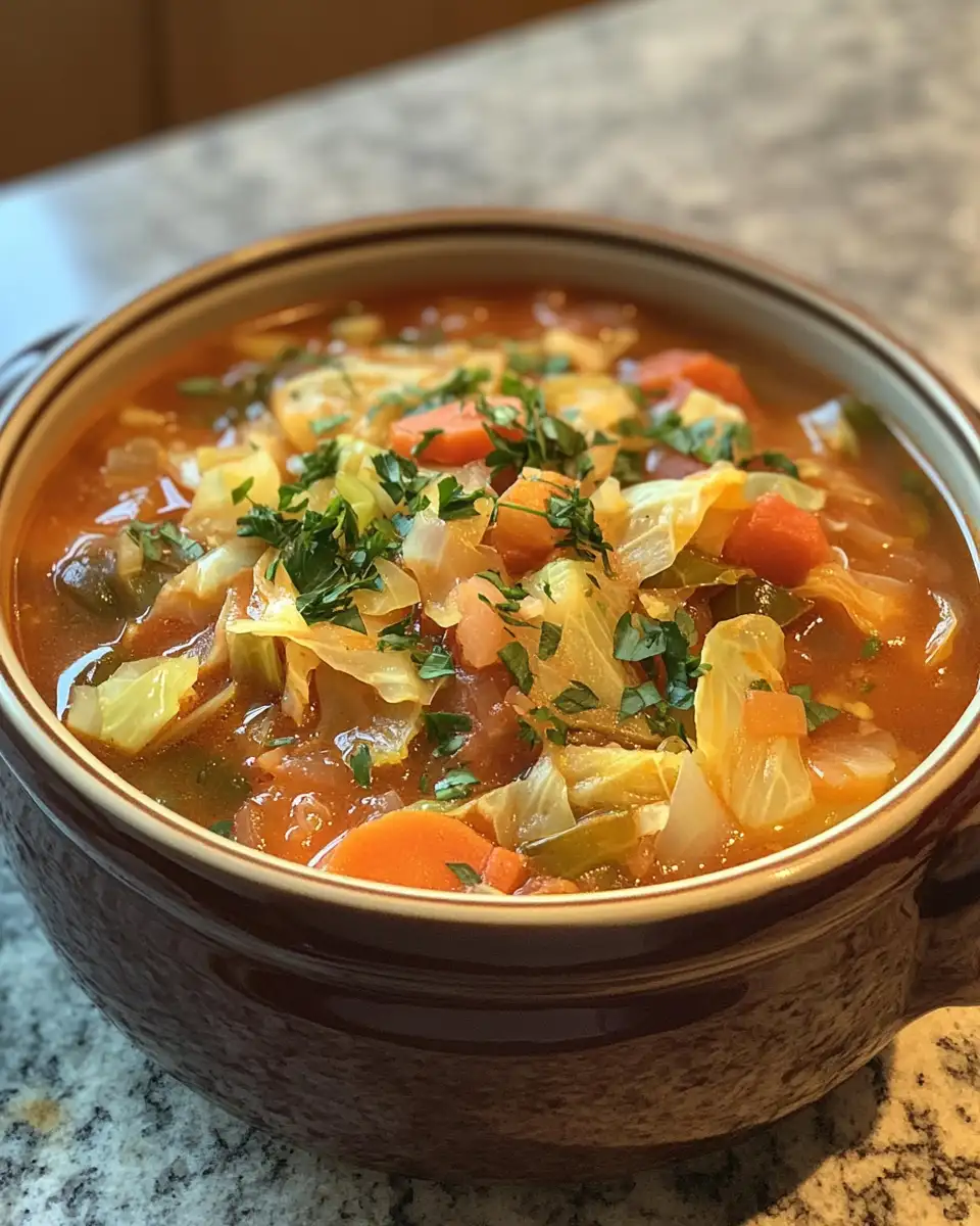 Final dish - Slim Down Deliciously with the Best Cabbage Fat Burning Soup Recipe