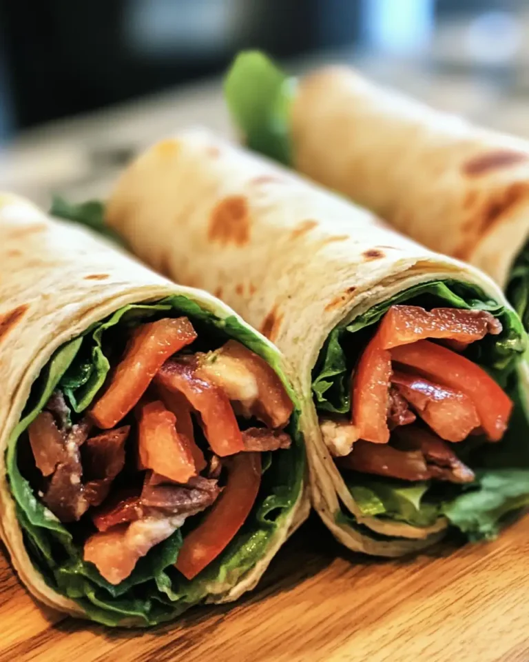 Unwrap Flavor: BLT Wraps with Irresistible Secret Sauce - Featured Image