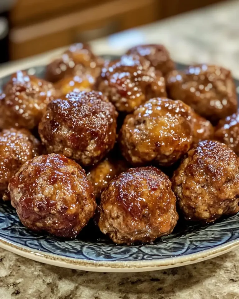Bourbon Bacon Cheeseburger Meatballs: A Flavor Explosion in Every Bite - Featured Image