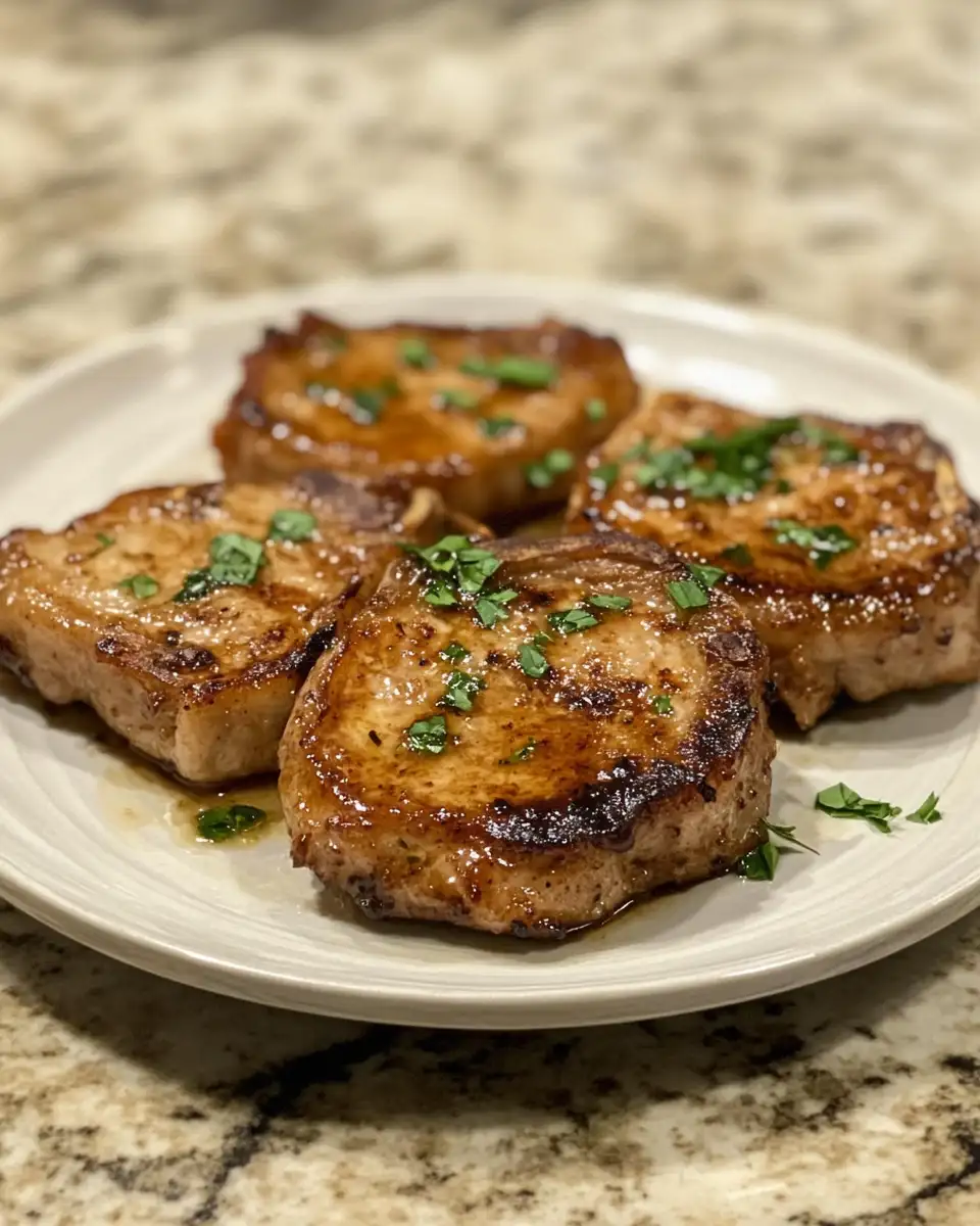 Sizzling Brown Sugar Garlic Pork Chops That Will Melt in Your Mouth - Featured Image