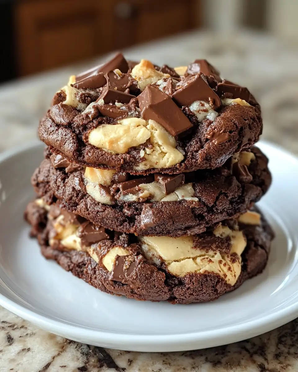 Final dish - Indulge in Decadence: Brownie Sundae Cookies That Wow