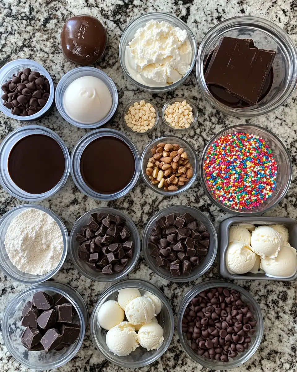 Ingredients for Indulge in Decadence: Brownie Sundae Cookies That Wow