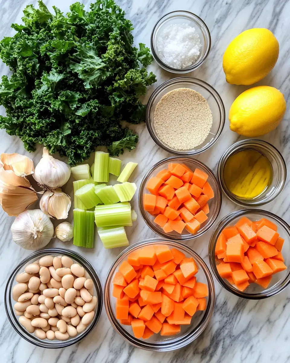 Ingredients for Cozy Up with a Bowl of Hearty Butter Bean Soup