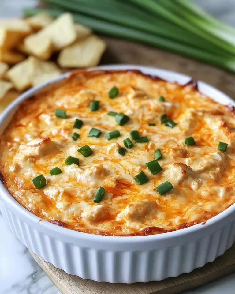Irresistibly Cheesy Crock Pot Buffalo Chicken Dip Delight - Featured Image