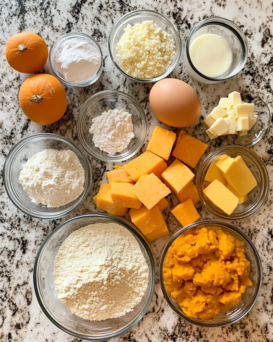 Ingredients for Cozy Up with Flavorful Chicken and Pumpkin Dumplings