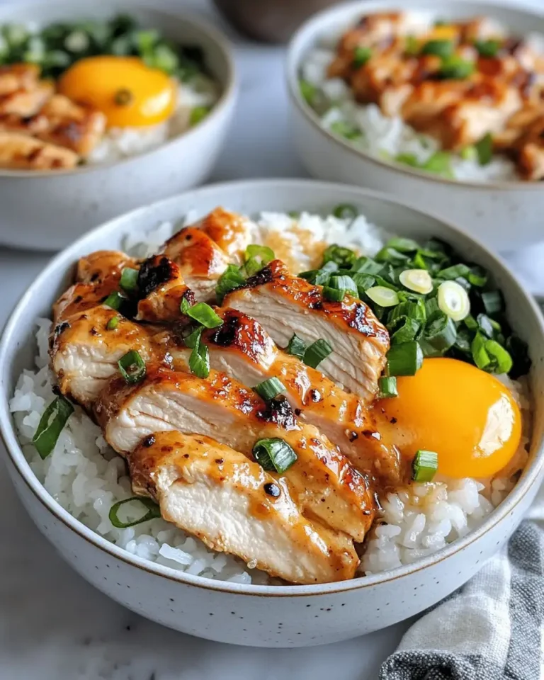 Flavor-Packed Chicken Rice Bowls with Dreamy Creamy Garlic Sauce - Featured Image