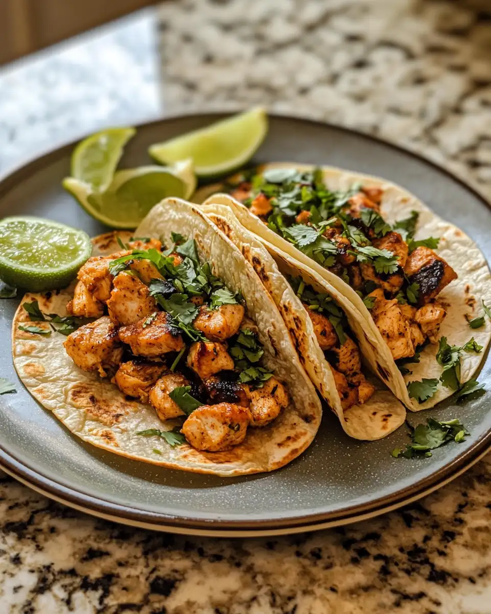 Final dish - Sizzling Chicken Street Tacos: Your Ultimate Flavor Fiesta