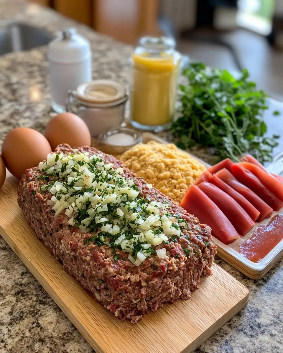 Ingredients for Unlock the Secret to Cracker Barrel Meatloaf Magic