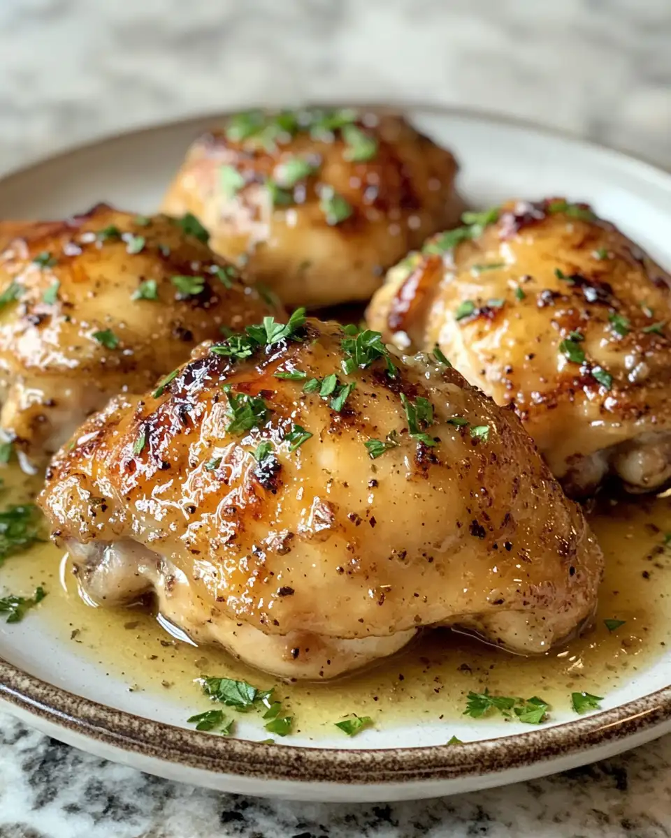 Final dish - Irresistibly Delicious: Creamy Brown Sugar Dijon Chicken Thighs That Wow