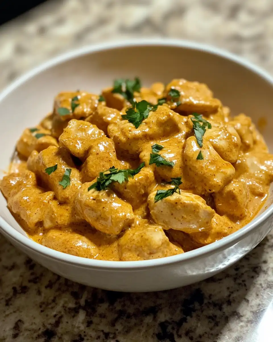 Final dish - Irresistibly Cozy: Creamy Butternut Squash Butter Chicken Delight